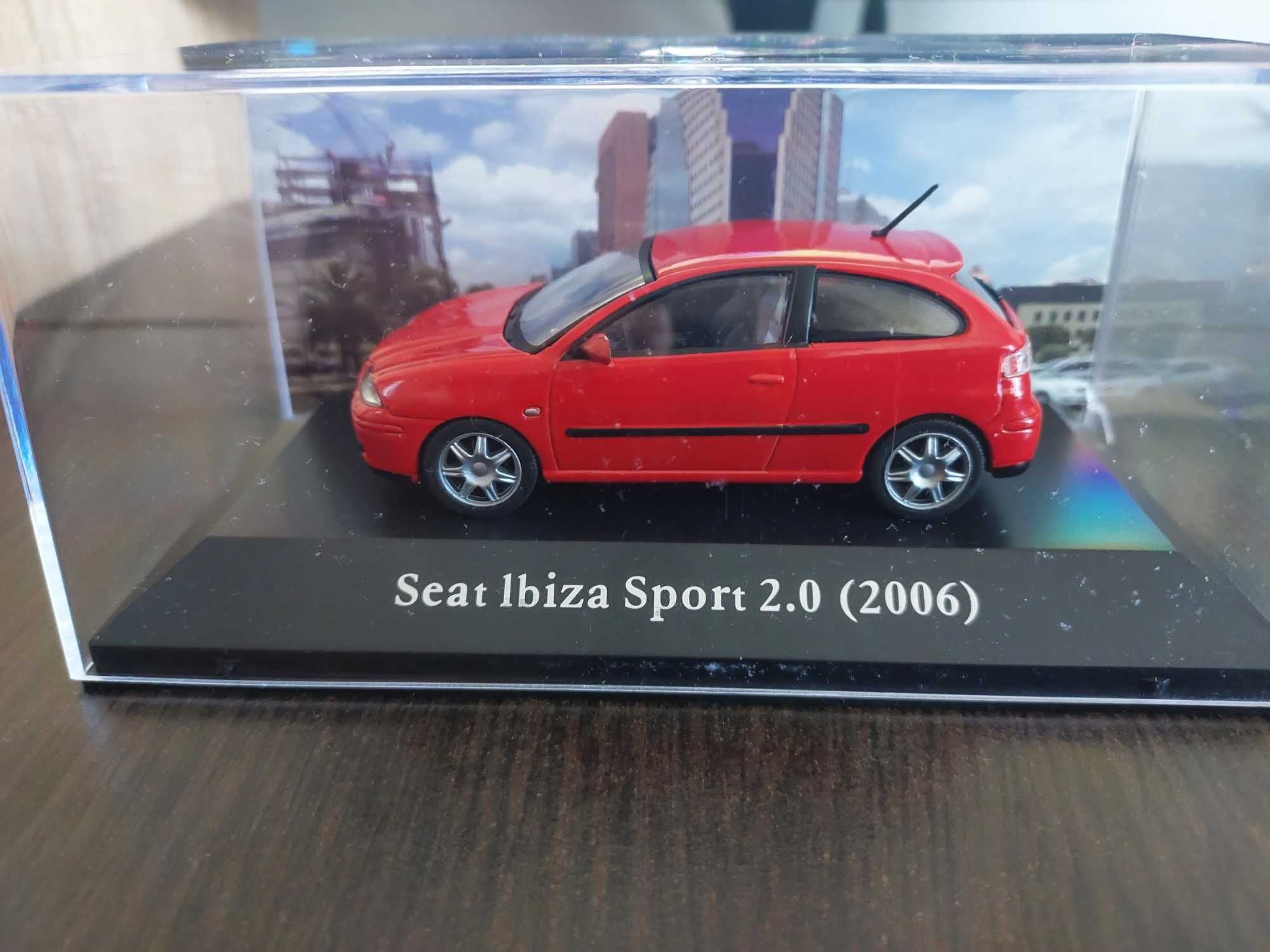 Macheta SEAT IBIZA SPORT 2.0 2006  - Ixo/Altaya, 1/43, noua.