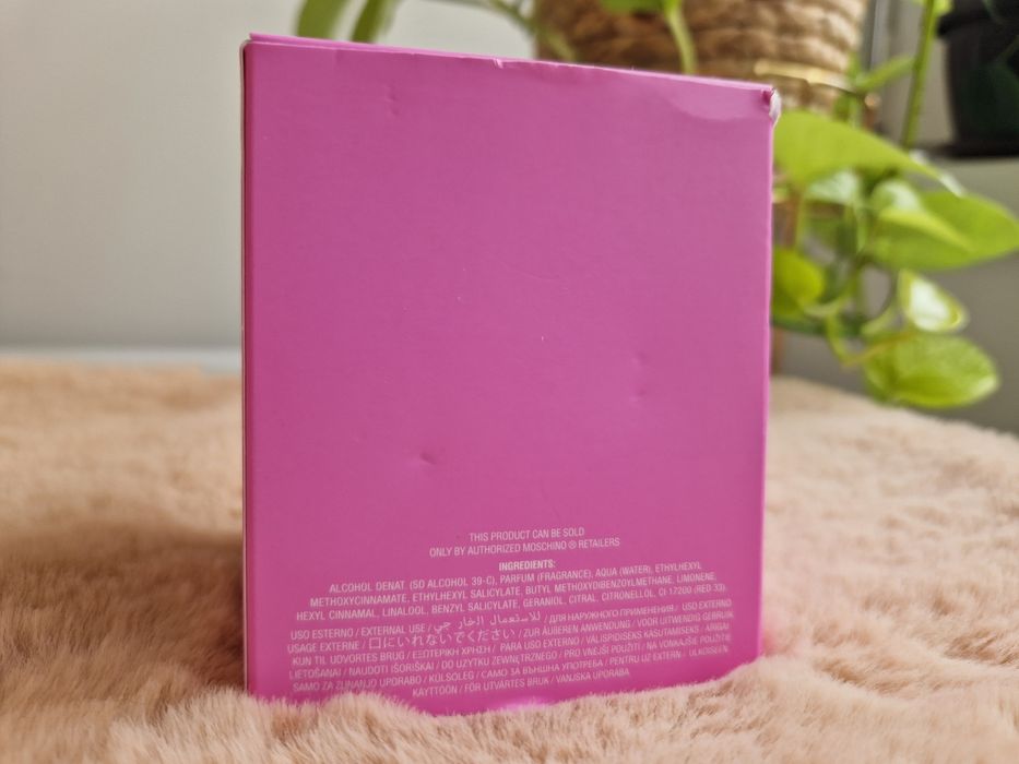 Moschino Pink Bouquet