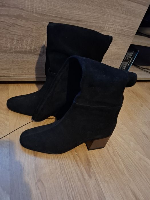 cizme lungi piele intoarsa