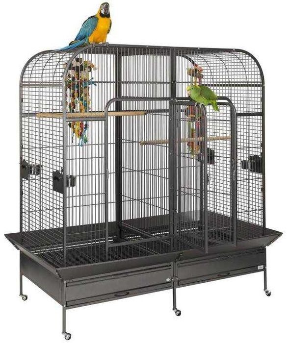 Клетка за Папагали и др. птици - Двойна