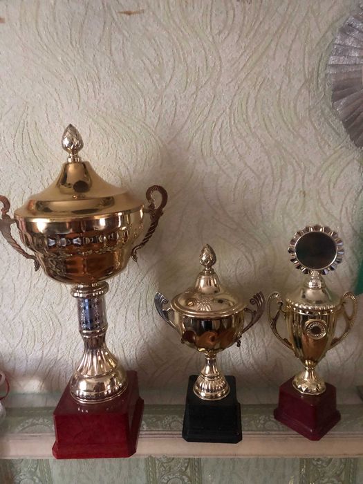 Кубки спортивные. .7 шт.