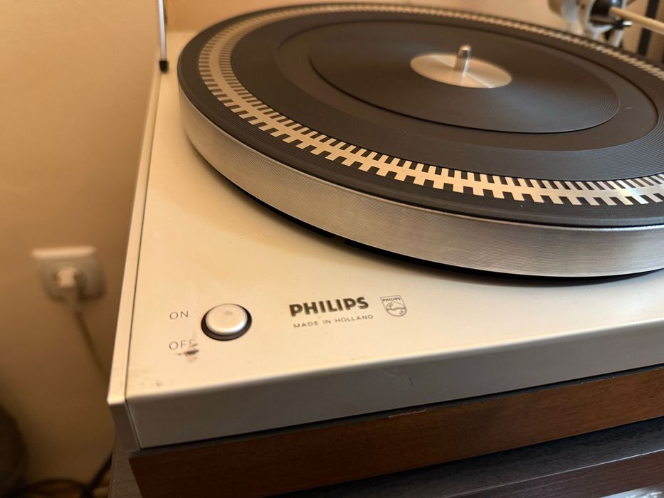 Philips 212 Electronic, 1972-1975, с доза Ortofon 2M Red
