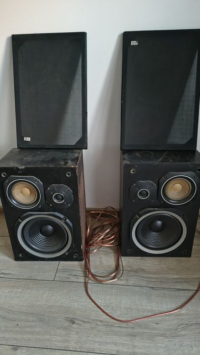 Boxe 4 ohm, 50w RMS - lemn de cireș