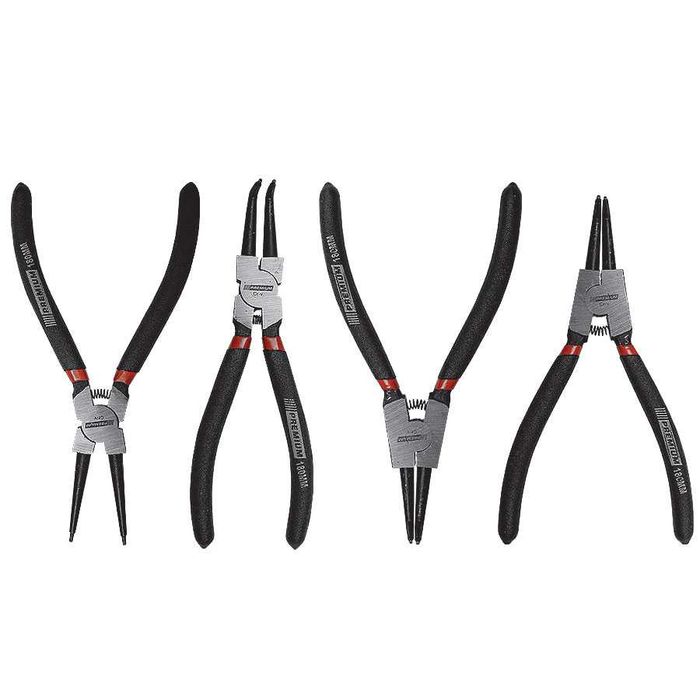 Клещи Зегер PREMIUM 180мм, 4бр. комплект, хром-ванадиева стомана