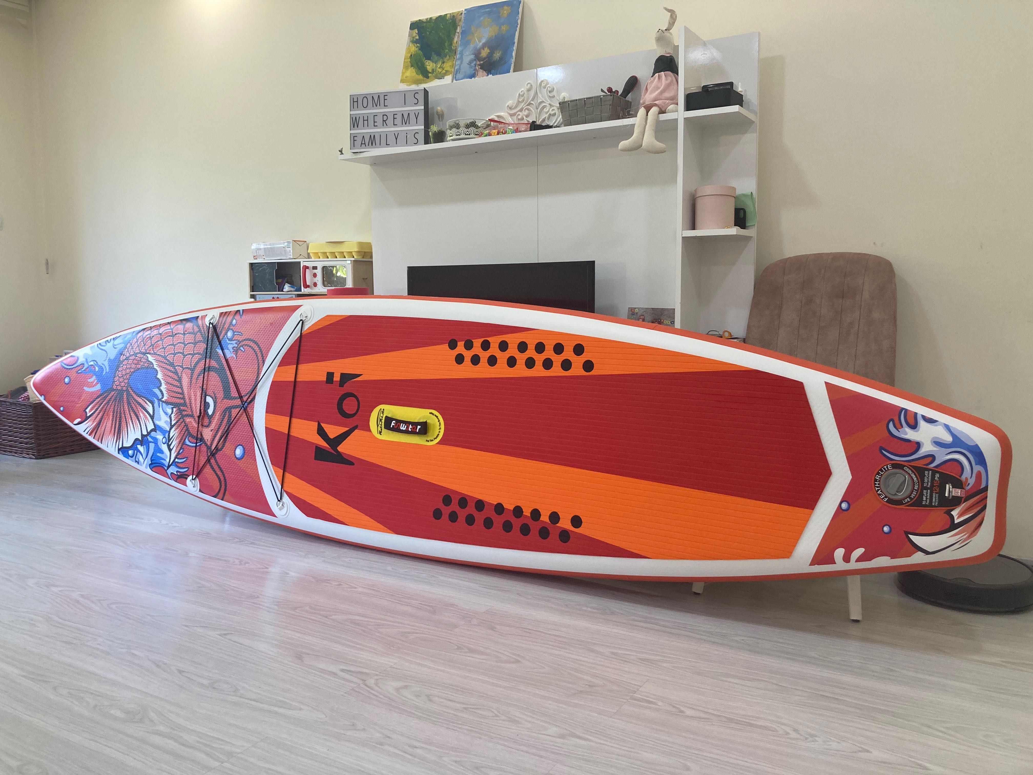 Нов! Stand-up-Paddle Board,  FunWater Koi 11'6’ Paddle Board 350см