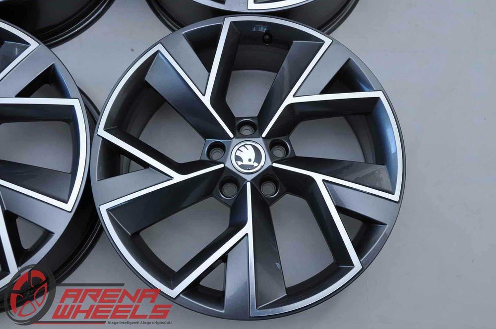 Jante Noi 19 inch Originale Skoda Kodiaq RS R19 Triglav Antracit