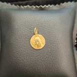 ( B31650.5 / Ag28 Doi Baieti ) Medalion Aur 18K - 2.11 grame / 897 lei