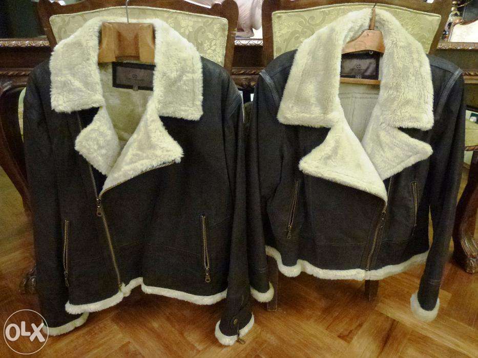 Geaca DAMA Piele Naturala maro din Madrid