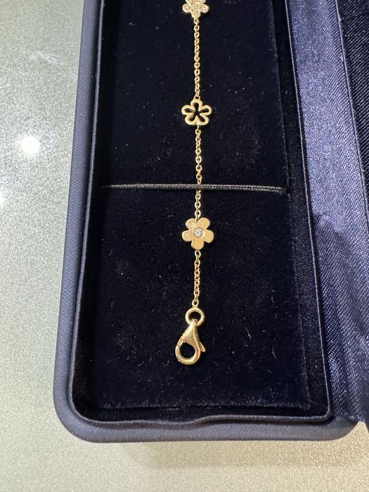 Bratara Aur 18k cu Diamante Ole Lynggaard originala