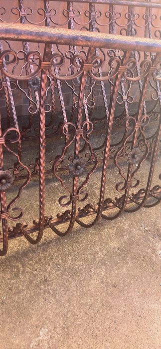 Gard de fier forjat