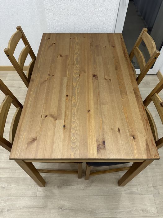 Стол, 4 стула производство IKEA