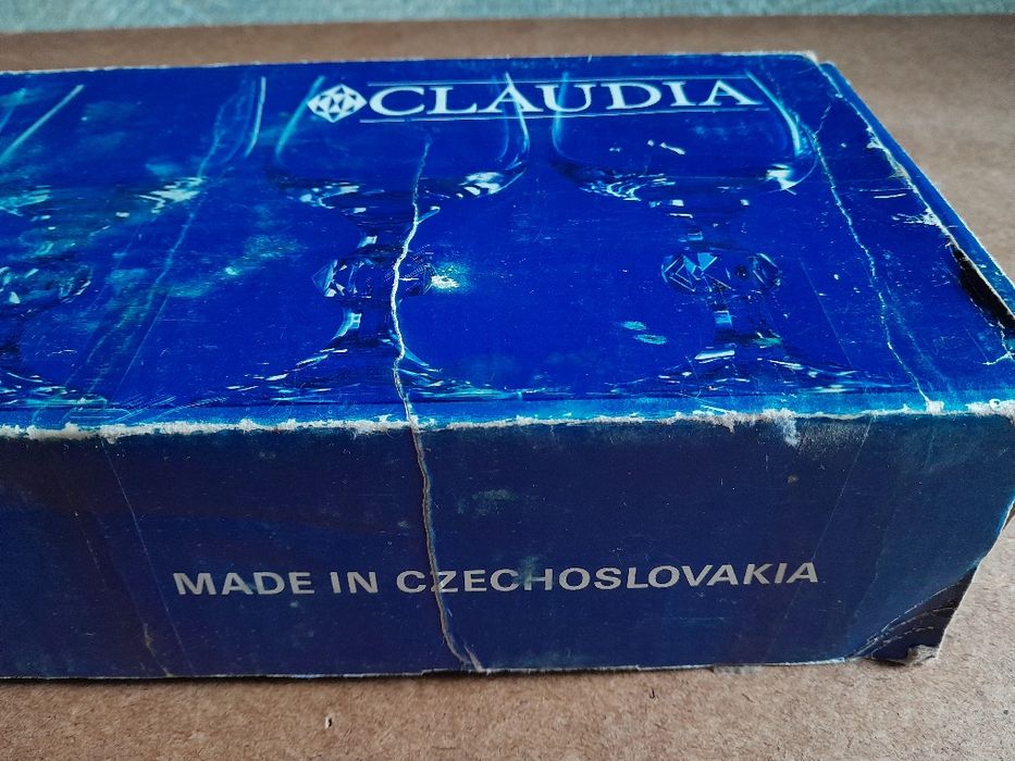 Бокалы из чешского хрусталя CLAUDIA (серия «Фазан»)