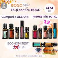 BOGO uleiuri doTERRA 26-31 octombrie