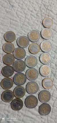 Vând monede de 1 și 2 euro