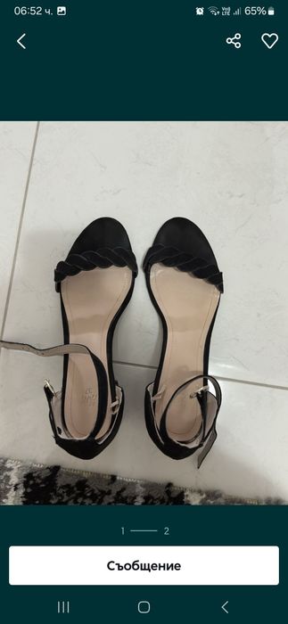 Велурени сандали 37-ми номер