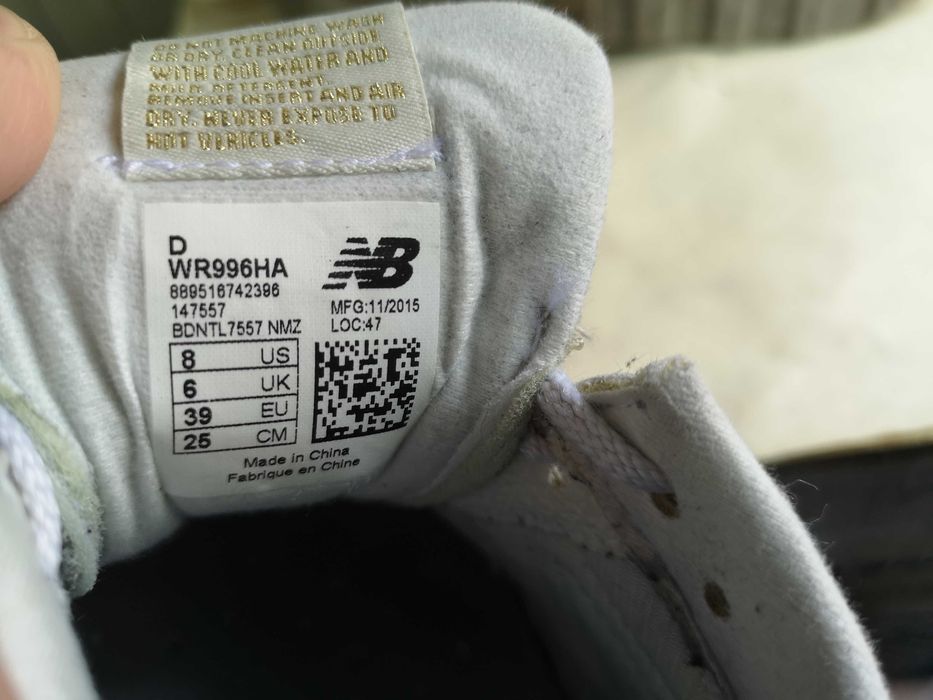 ''New Balance WR996HA''оригинални маратонки 39 номер