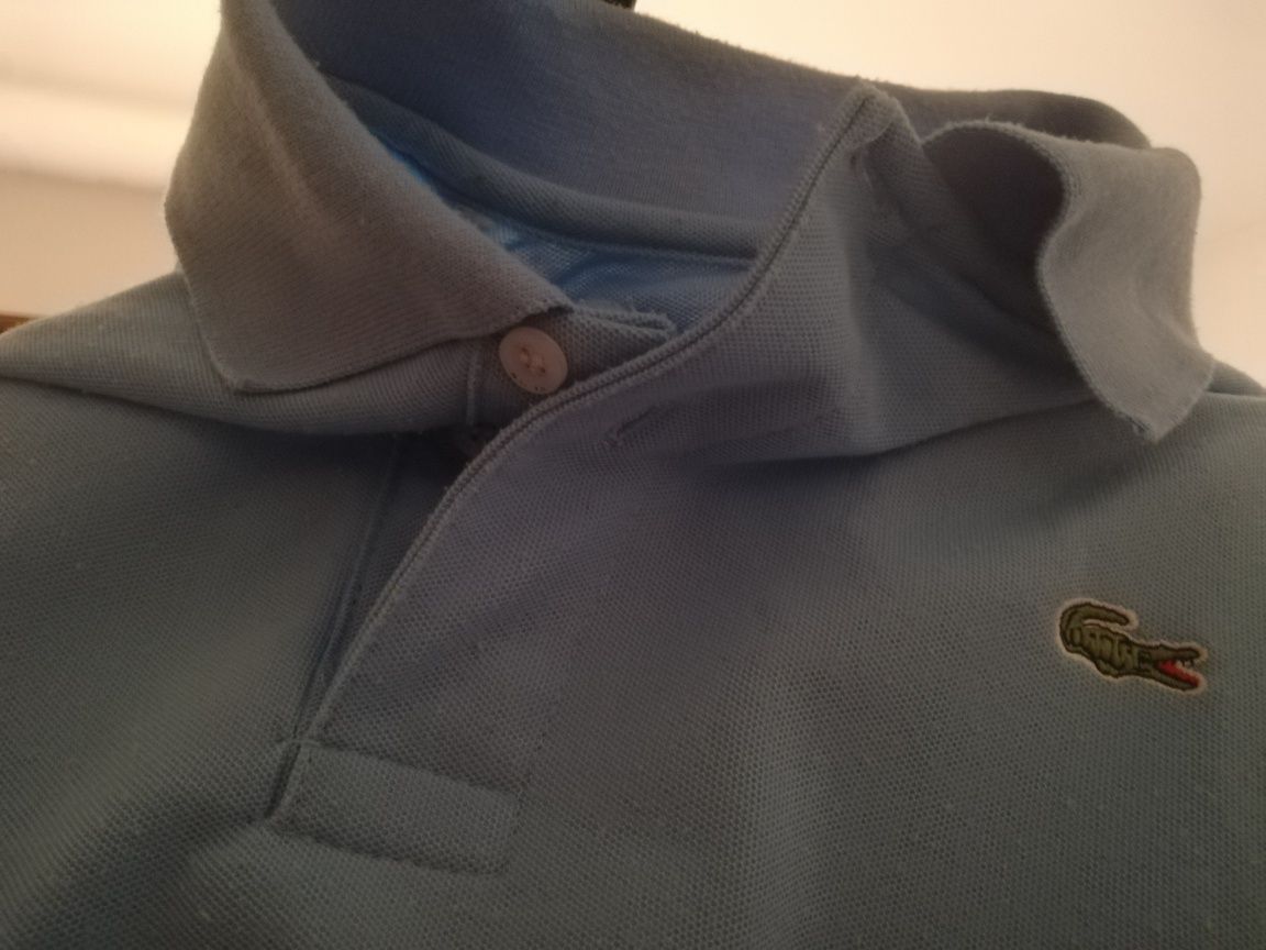 Tricou Lacoste azur xxl