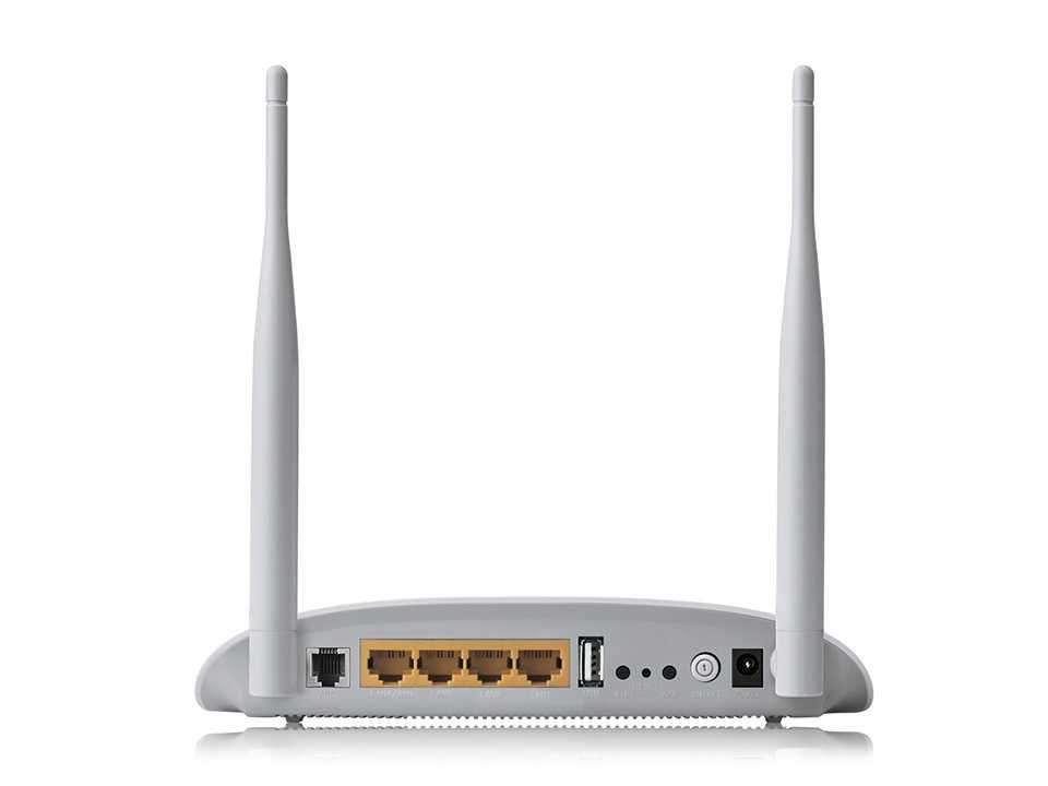 Универсальный Вай-Фай роутер TP-LINK TD-W8968 ADSL2+VDSL ОПТИКА USB 3G