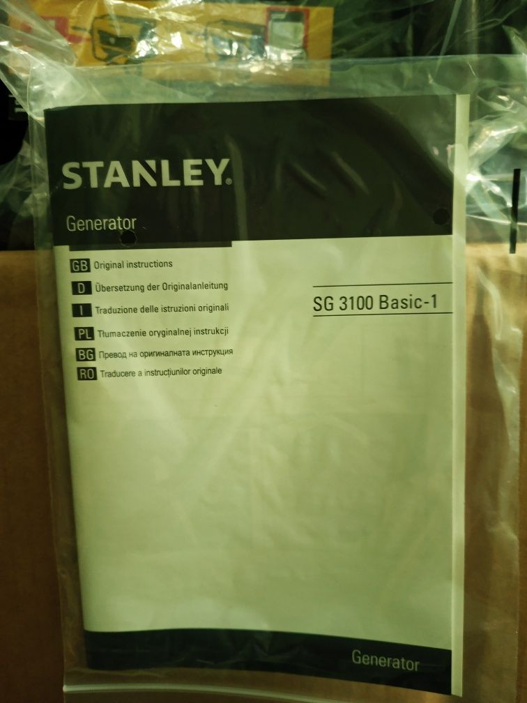 Generator de curent electric STANLEY SG3100-1