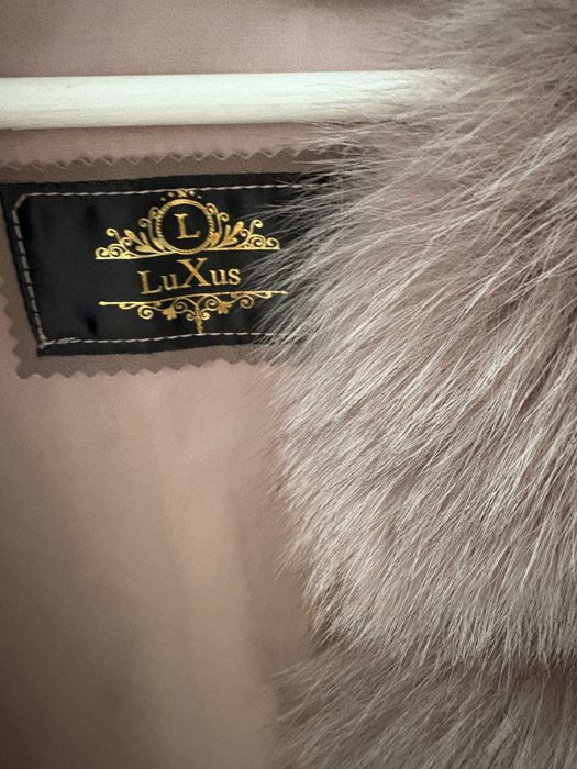 Vesta blana naturala vulpe