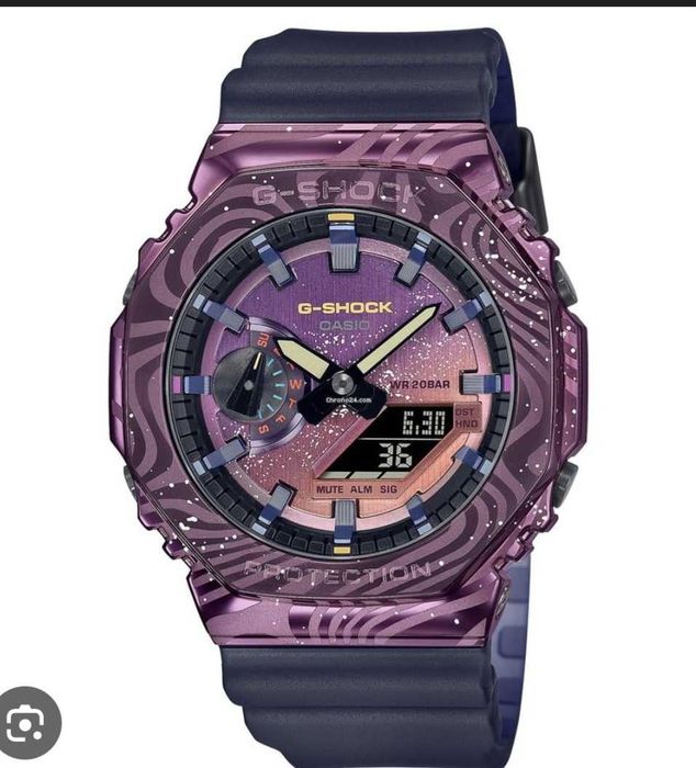 Ceas Casio g shock GM 2100 1aer Purple .Nou, Garantie 2 ani