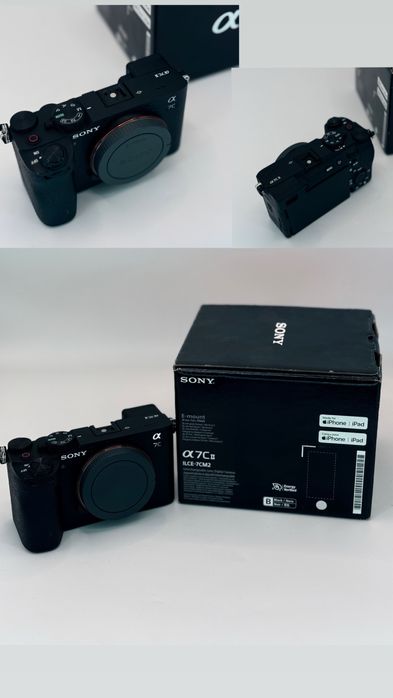 Sony Alpha a7C II русский меню фотоапарат