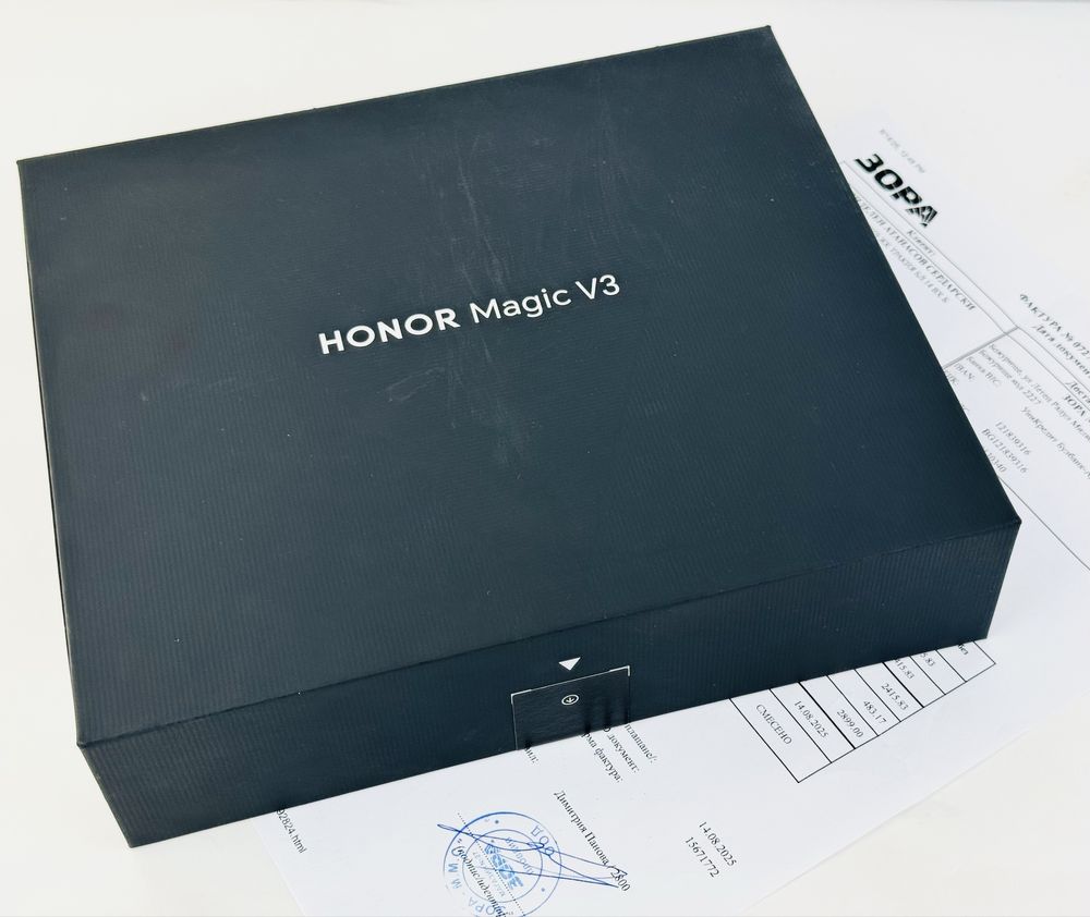 НОВ! Honor Magic V3 5G 512GB 12RAM Black 2г. Гаранция!