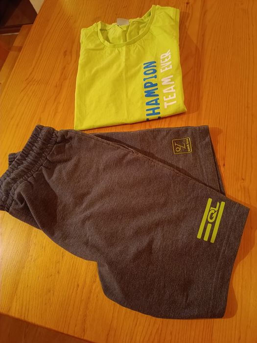 Лот от потник и къси панталонки, 158 см