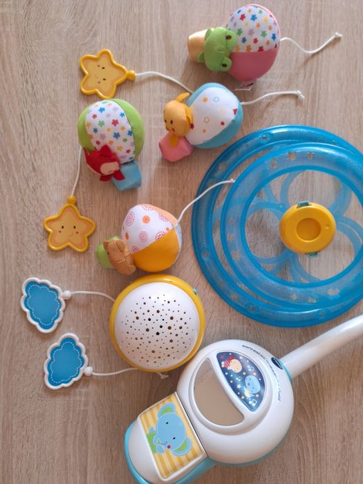 Jucarie pentru carucior si patut Vtech, Noapte buna bebe