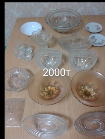 Посуда стеклянная  в хорошем состоянии