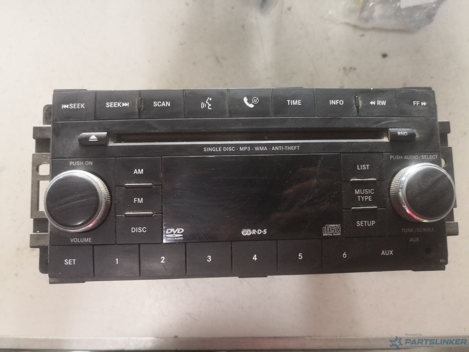 Cd Player Auto Chrysler Sebring (Js) [ 2006 - 2010 ] Oem 05979Z03B