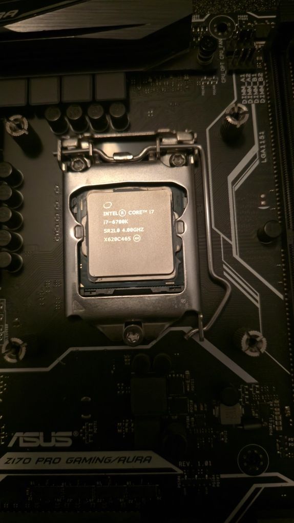 Asus Z170 i7-6700k 16GB Corsair DDR4 3000 CL15 Охладител
