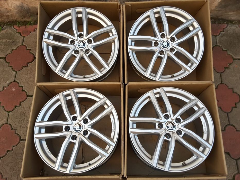 jante aliaj 17; 5x112;  Skoda Kodiaq,Karoq, Superb, Octavia Scout