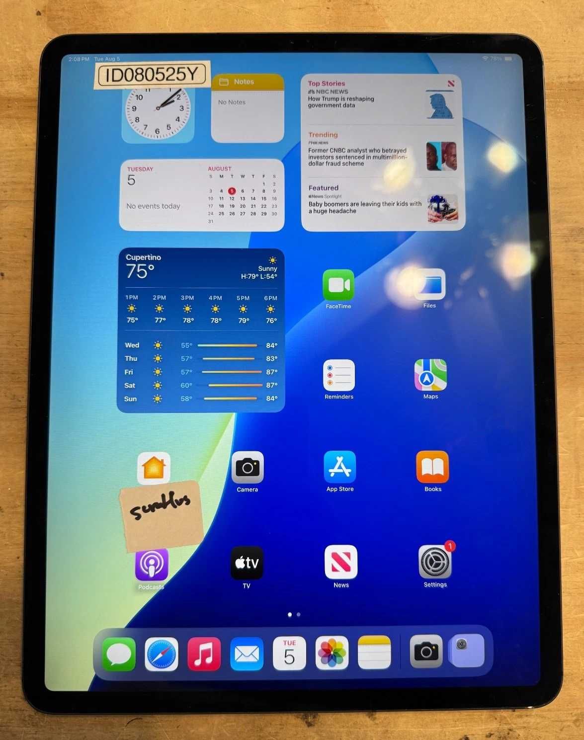 Как новый Apple Ipad pro 12.9 | 3rd generation. 64 Gb, Wi-Fi + 4G sim.