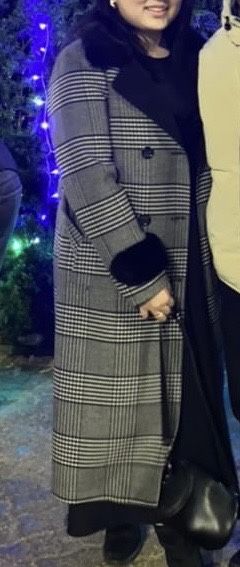 Норка жағалы пальто