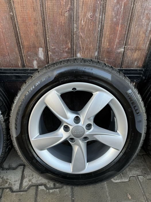 Jante Roti IARNA Orig.Audi Turbine S-line A6 4G A7 A4 A5 Q3 Q5 5x112