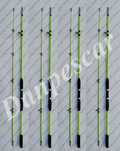 SET 4 Lansete WB fibra sticla plina 2,70 m pescuit la dunare 60-180gr