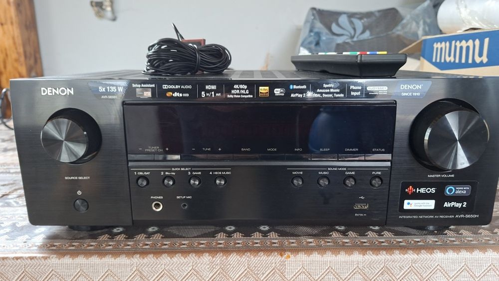 Amplituner  Denon AVR S650H