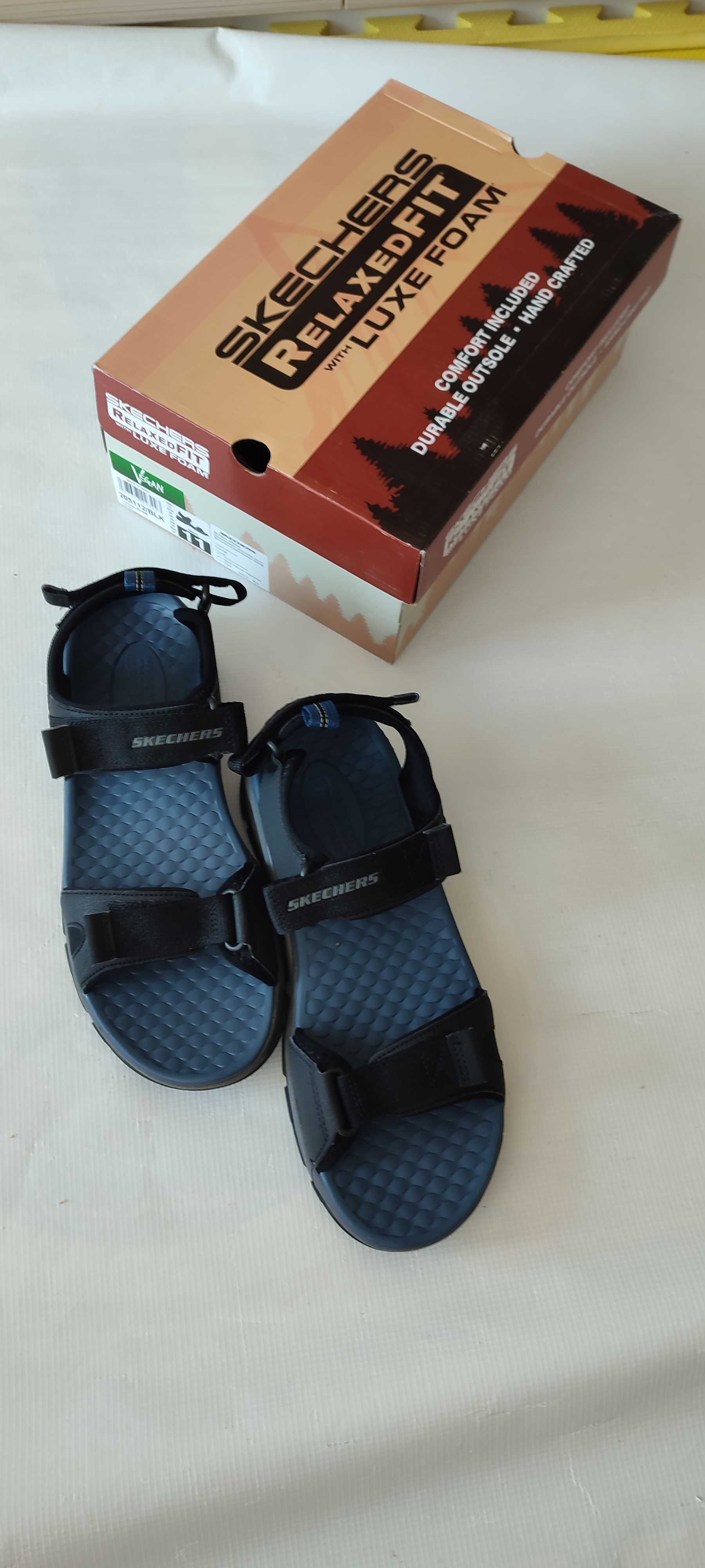 Мъжки сандали Skechers ЧЕРЕНИ- 45 номер