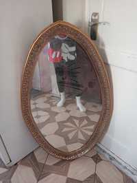 Зеркало в резной деревянной рамке,новое зеркало, красивое, большое