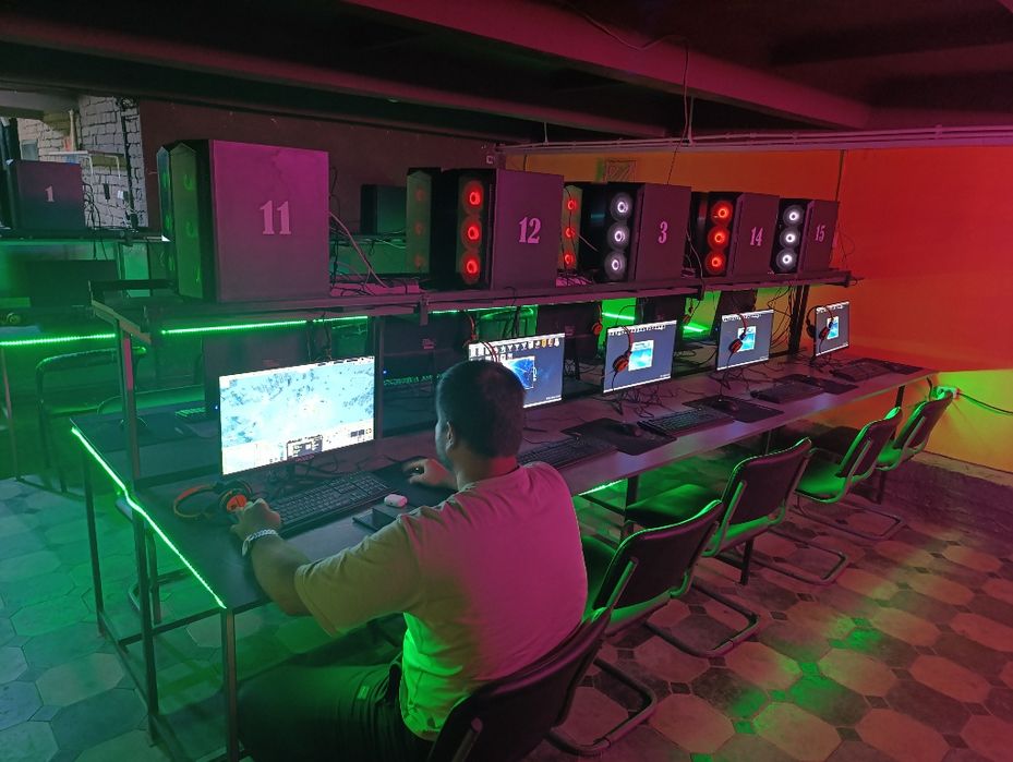 Tayyor biznes sotiladi game klub 14 ta komp