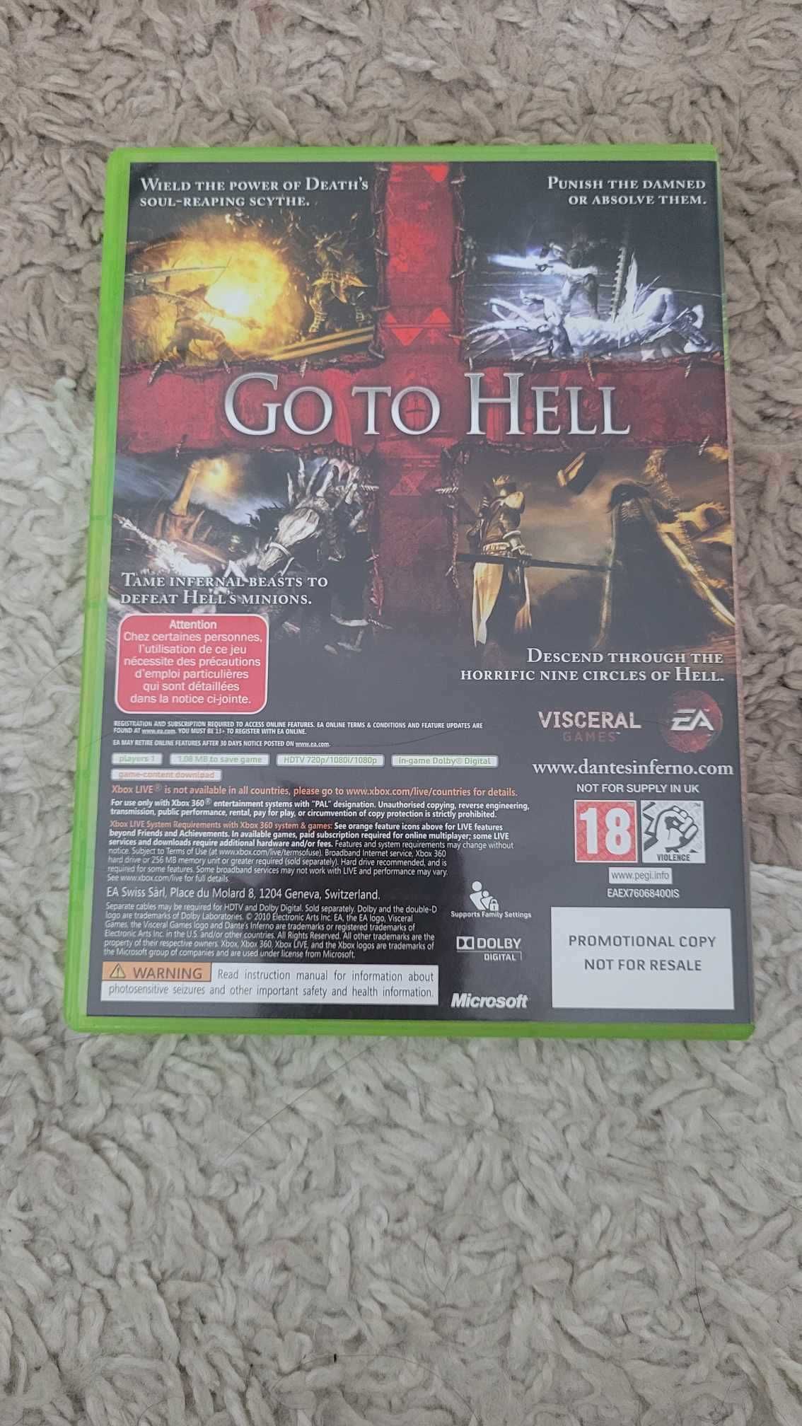 Vand joc Xbox 360 Dante's Inferno