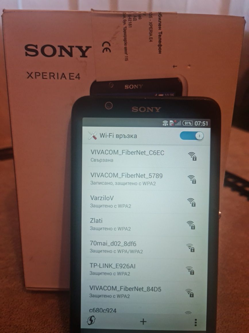 Sony Xperia E4 като НОВ