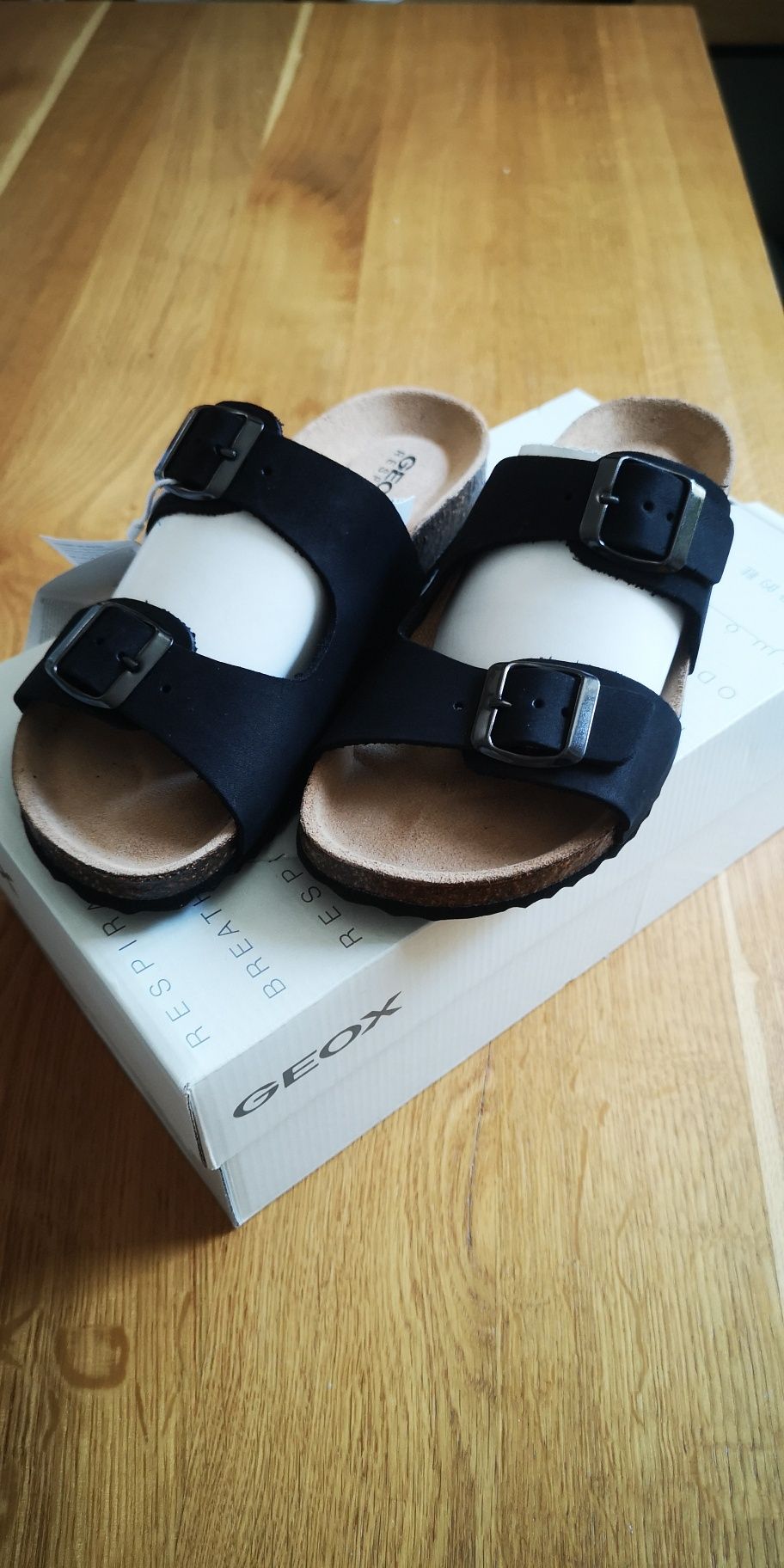 Нова цена: Чехли Geox Brionia black 38