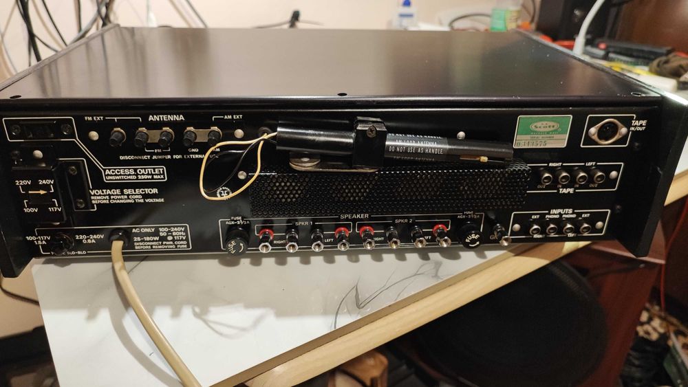 amplituner Scott stereomaster 636 S bijuterie vantage