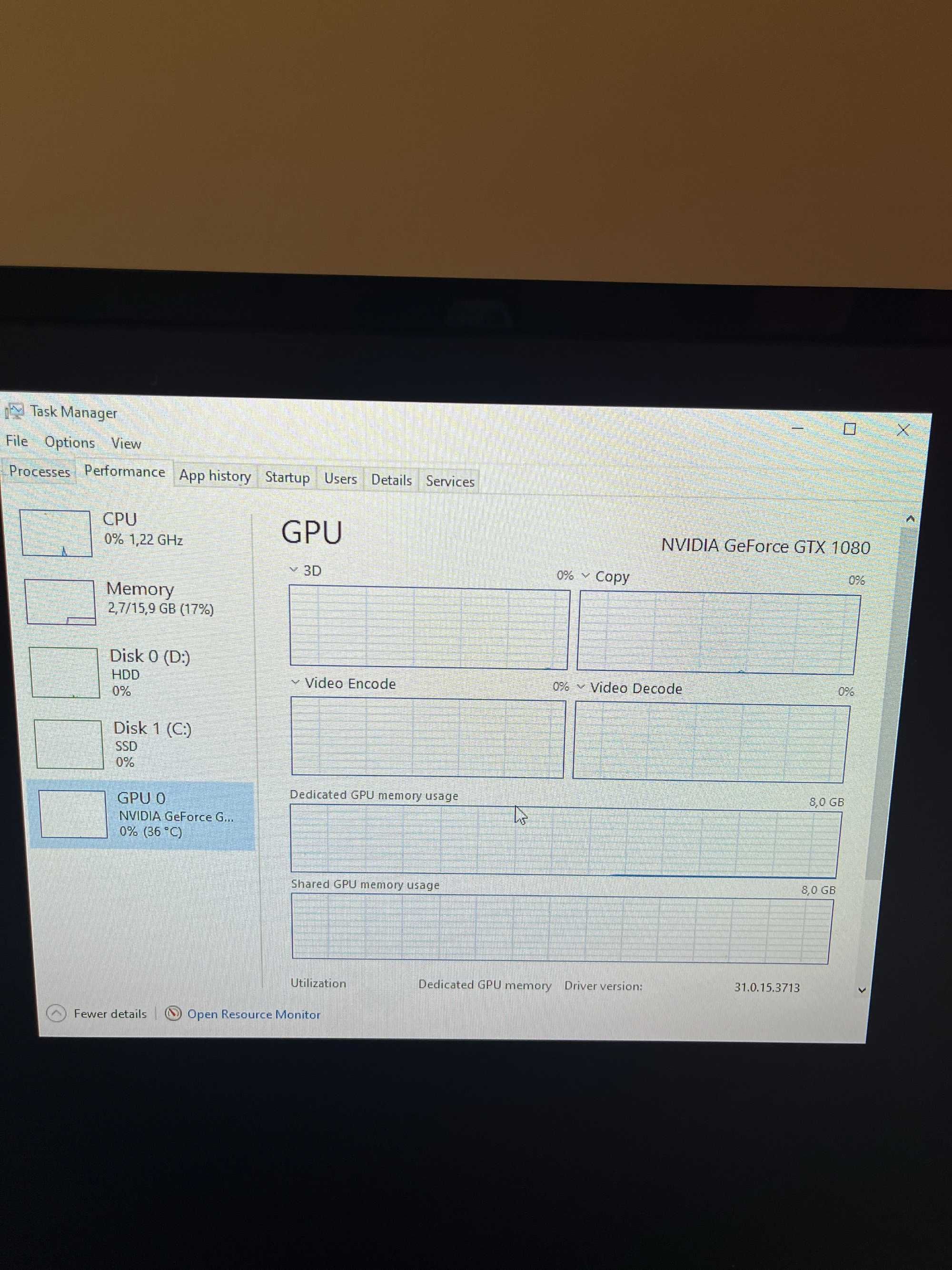 Геймърски настолен компютър GTX 1080 8GB, 16GB RAM, i5-8600K
