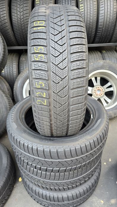 4 anvelope iarnă Pirelli 225/55/18 -6 mm