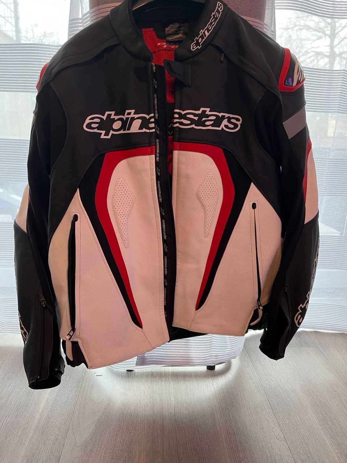 Geaca Moto Piele Alpinestars Motegi - 54 = XL