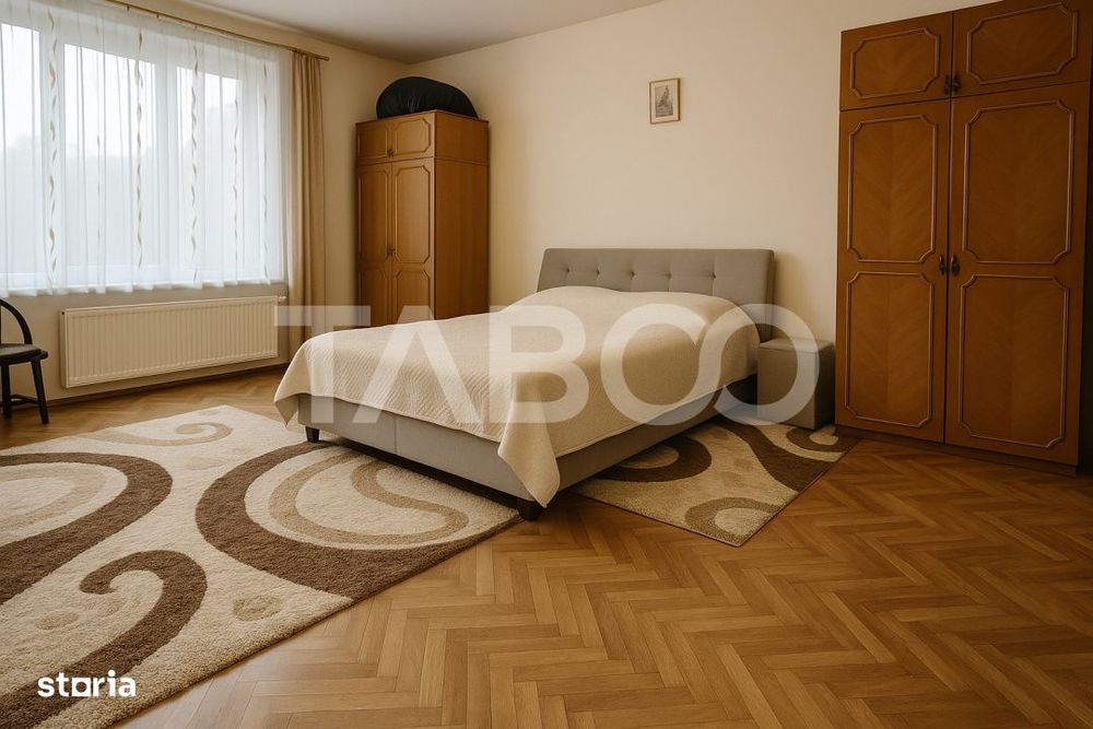 Apartament spatios de vanzare cu 3 camere la etajul 1 in Orasul de Jos