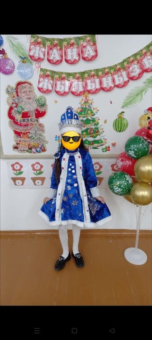 Новогодний костюм снегурочки